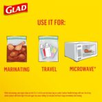 Glad Zipper Food Storage Plastic Bags, Gallon, 20 Count (Packaging May Vary) - Image 5