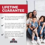 No Leak, Hospital Grade Biohazard Waste Bags 50 Pk. 10 Gallon, 24" Red Trash Liner With Hazard Symbol For Infectious Waste Disposal - Image 3