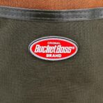 BucketBoss 25001 Canvas Organizer Parachute Bag with 19 Pockets for Nails,Screws, and Bolts in Brown - Image 13