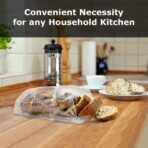 Bread Bags with Ties, Reusable, 100 Clear Bags and 100 Ties - Image 5