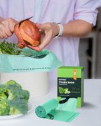 AYOTEE 200 Count 1.2 Gallon Small Biodegradable Trash Bags, Compost Bags for Countertop Bin, 4.5 Liter Mini Trashbags Compostable Trash Bag Small Waste Basket Liners for Bathroom Kitchen Pet - Image 7