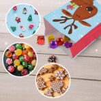 Linelglobal Christmas Treat Bag, Small Xmas Gift Bag for Kid Holiday Goodie Party Favor Paper 24 Pack - Image 4