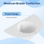 Urine Hats for Toilets, Specimen Collection Pan, Universal Toilet Hats to Catch Urine, 25 Pack 30oz/900cc Pee Urinal Sample Cup Containers for Women and Elderly - Image 3