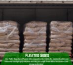 Farm Plastic Supply Pallet Covers - 3 Mil (55' x 53' x 75') - Heavy Duty Construction Grade Strength, Tear Resistant, Polyethylene Pallet Bags, Outdoor Protection, and Pallet Storage (Clear, 5 Pack) - Image 7
