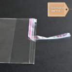 Egofine Self Sealing Cellophane Bags 100 PCS Clear Resealable Sleeves Bags for 8.5x11 Photo Mats (Bag Size:8.67x11.02 inches for 8.5x11 Mats) - Image 9
