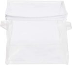 Amazon Basics Clear Zippered Storage Bags for Closet Organization, Stackable Clothing and Linen Storage Containers, 3-Pack - Image 3