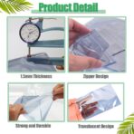Anti Static Bags,30pcs Small Antistatic Resealable ESD Bag for 3.5 Hard Drive, 2.5 Solid State Drive, ESD Shielding Storage Zipper HDD Bags for Electronics Devices (30pcs Mixed Sizes) - Image 6