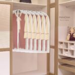 Garment Bags for Hanging Clothes 24'' x 40'' Suit Hanging Garment Bags White Breathable Suit Covers for Closet Full Zipper Dust Cover for Suits Dance Clothes Closet Pack of 6 - Image 7