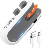 2in1 Mini Bag Sealer With Cutter And Magnet- Heat Seal & Cutter, Portable Handheld Chip Bag Sealer for Snacks, Candies & Food Storage (White, 1 PACK) - Image 2