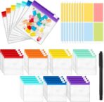 39 Pcs Pill Pouchs Zippered Pill Bags for Travel Reusable with 28Pcs Small Pill Organizer Pouches and 10pcs Sticker for Medicine Organizer Bags - Image 2