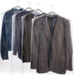 50 Pack Clear Plastic Garment Bags for Hanging Clothes, Dry Cleaner Bag Clothing Protector Covers (21 x 40 In), Normal - Image 2