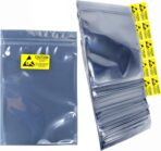 50Pcs 8.27 * 9.45in/21 * 24cm ESD Bags,Resealable Antistatic Bags for SSD HDD with 50pcs Labels,Anti Static Bag for Hand Drive or Varieties of Electronic Device (50Pcs 8.27 * 9.45 in / 21 * 24 cm) - Image 2