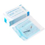 Annhua 3.5 X 6.5 Self Sterilization Pouches for Dental Offices, 100 Pcs Self Seal Sterilizer Bags Pouch - Blue - Image 2