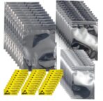 Antistatic Bags ESD Shielding Bag with Anti-Static Labels for Hard Drive SSD HDD Motherboard Video Card RAM Electronic Devices (30pc 3 Sizes ziplock) - Image 2