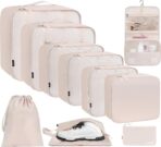 BAGAIL 6 Set/8 Set/10 Set Packing Cubes Various Sizes Packing Organizer for Travel Accessories Luggage Carry On Suitcase - Image 2