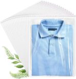 Cellophane Bags, 70 Pcs Resealable Clear Poly Bags for Clothes, Shirt Bag, Decorative Wrappers, Party Favors & Artwork(12x16) - Image 2
