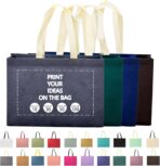 Custom Tote Bags 10/30/50/100 Pack - Shopping,Parties,Store,Advertisem - Promotional Items With Your Logo - Image 2