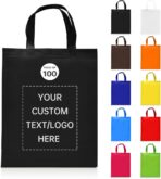 Customizable Tote Bags-100 Ideal for Sales,Business Activities,shopping,Parties,store,advertisement - Image 2