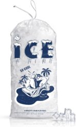 FireKylin 50 Pack Ice Bags 10 lb, Heavy-Duty Ice Bags with Drawstring(2 Mils Thickness) - Image 2