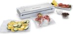 FoodSaver Compact Vacuum Sealer Machine with Airtight Bags and Roll - Ideal for Sous Vide and Airtight Food Storage, White - Image 2