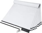 Fuxury Large Poly Mailers 24x24 Inch 100 Pcs, Waterproof Shipping Bags for Clothing, Strong Adhesive Shipping Envelopes for Small Business Suppliers, Self Seal Mailers Poly Bags Mailing Bags White - Image 2
