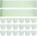 GARVALON Biodegradable Trash Bags 100pcs (5 Rolls) Starch-based 2.6 Gallon 45x50cm Plastic Bags for Kitchen Bathroom Office Waste Disposal - Image 2