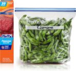 Hefty Press to Close Plastic Freezer Bags, Gallon Size, 20 Count - Image 2
