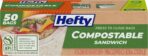 Hefty® Compostable Press-To-Close​ Sandwich 50 Count - Image 2