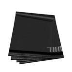 KKBESTPACK 100 Large Poly Mailers 10x13 Shipping Bags for Small Business – Self Sealing Package Envelopes (10 x 13 Pack of 100, Black) - Image 2
