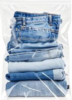 Large 5 Gallon Plastic Storage Bags (10 Pack) - 18" x 24", 2.4 Mil Thick, Resealable Clear Zipper Bags for Clothes, Travel & Moving - Image 2