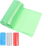 Luxshiny Biodegradable Kitchen Trash Bags 30pcs Roll with Color-coded Wet and Dry Separation, Thickened Plastic Cleaning Bags for Home, Bathroom, and Office Waste Disposal - Image 2