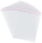 Morepack Self Sealing Cellophane Bags,5x7 Inches 200 Pcs Clear Resealable Cookie Bags Self Adhesive for Packaging Cookies,Favors, Products - Image 2