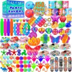 Party Favors for Kids 8-12 4-8, 150-Pack Fidget Toys Bulk, Treasure Box Toys for Classroom, Stocking Stuffers Goodie Bags, Classroom Prizes, Birthday Holiday for Boys Girls - Image 2