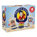 Pirate's Booty Aged White Cheddar and Cheddar Blast Cheese Puffs Variety Pack, Gluten-Free, Kids Snacks, 0.5oz and 0.75oz (18ct) - Image 2