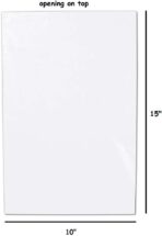 Plastic Roll Bags 10"x15", HDPE Produce Roll, 1 Roll 620 Bags - Image 2