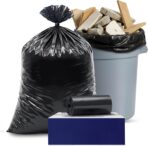 Plasticplace Contractor Trash Bags 40-45 Gallon │ 3.0 Mil │ Black Heavy Duty Garbage Bag │ 40” x 48” (50 Count) - Image 2