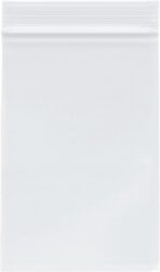 Plymor 4" x 6" (Pack of 100), 4 Mil Heavy Duty Zipper Reclosable Plastic Bags - Image 2