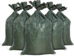 Sandbaggy - Heavy Duty Empty Sandbags For Flooding (14" X 26") - Poly Sand Bags For Flood Barrier, Weight, Construction, Earth Bag Homes - Reusable, UV Resistant - Tie Strings Attached (10 Bags) - Image 2