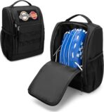 Single Baseball Glove Case, Baseball Glove Holder for Softball & Baseball Glove, Black Baseball Glove Bag with Multiple Storage Pockets - Image 2