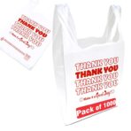 Thank You Bags - Case of 1,000ct (11.5" x 6.25" x 21")-.6mil - Image 2