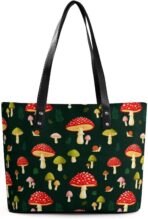 Women's Soft Leather Handbag Fashion Tote Bag Big Commuter Bag With Zipper - Image 2