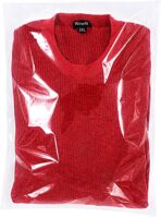 Wowfit 100 Count 14x20 Inch Clear Cellophane Plastic Bags, Resealable Self-Sealing Cello Bags Great for Packaging Clothing, Shirts, Decorative Wrappers, Party Favors, Artwork and More - Image 2