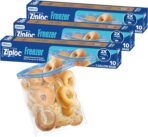 Ziploc Two Gallon Food Storage Freezer Bags, 30ct Total, Easy Open and Close, 10 Count, Pack of 3 (Packaging May Vary) - Image 2