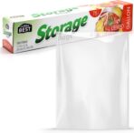 1 Gallon Food Storage Bags with Twist Ties – 75 Count Clear Plastic Baggies for Bread, Snacks, Fruits, Baked Goods – Durable, Leak-Resistant, Food Safe – by DURRA BEST - Image 2