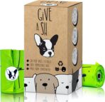 100% Certified Home Compostable Dog Poop Bags - 10% to Charity - ASTM D6400 & EN 13432 Compliant - 120 x Plant Based Compostable Poop Bags (8 Rolls) - Image 2