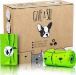 100% Certified Home Compostable Dog Poop Bags - 10% to Charity - ASTM D6400 & EN 13432 Compliant - 240 x Plant Based Compostable Poop Bags (16 Rolls) - Image 2
