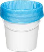 100 Pcs 5 Gallon Bucket Liner Bags 3 Mils Thick Turkey Brining Bags, Large Food Grade Storage Leak Proof Disposable Blue - Image 2