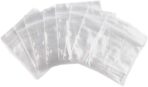 100pc Self Locking 2 x 2 Plastic Bags 2mm Thick All Purpose Storage Baggies - Image 2