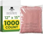12"x15" (1000 Pack) Clear Poly Bags with Suffocation Warning – Self‑Seal for Shipping, Storage, Office Packaging - Image 2