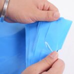 ysmile Colorful Plastic Shopping Bag Small Business Poly Die Cut with Handle Plastic Merchandise Bag for Retail 7.8"x11.8" 100 ct - Image 3